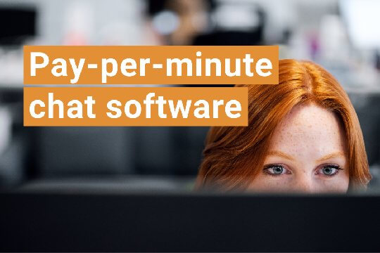 Pay-per-minute Chat Software for Your Own Online Business