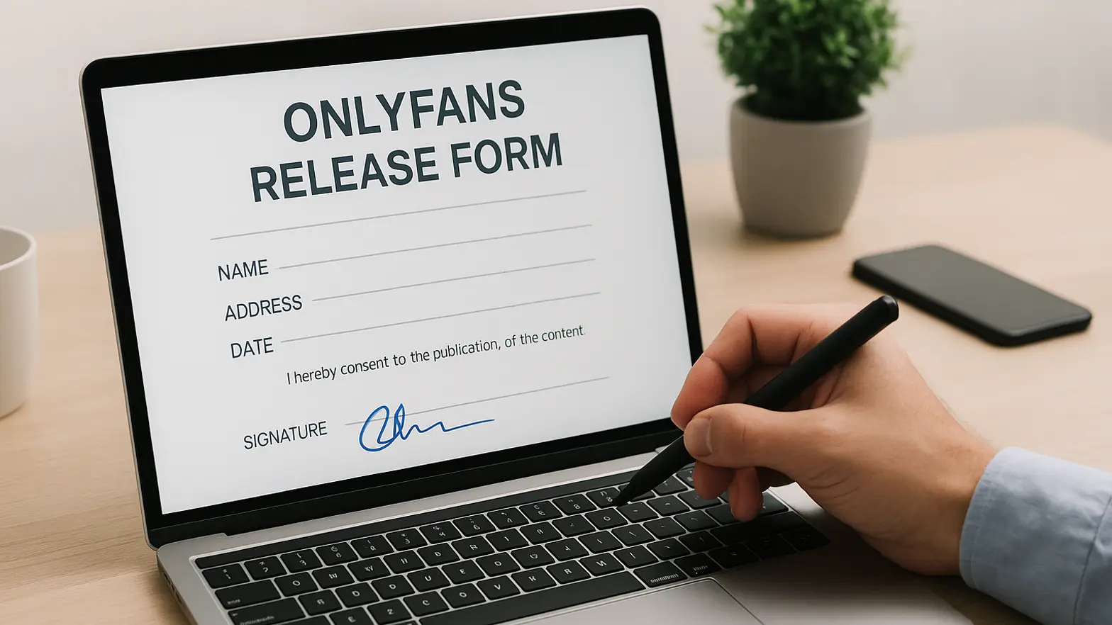 What Is An Onlyfans Release Form