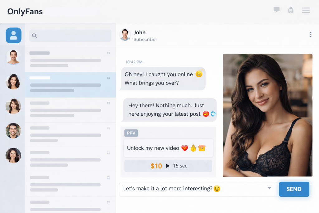 onlyfans job description