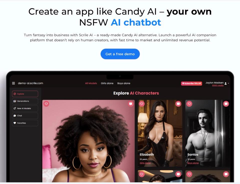 unfiltered ai chatbot with scrile ai