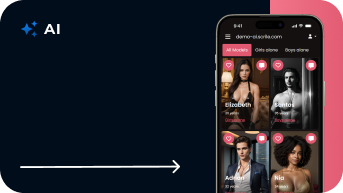 Launch and monetize your own AI girlfriend platform with a turnkey white-label solution