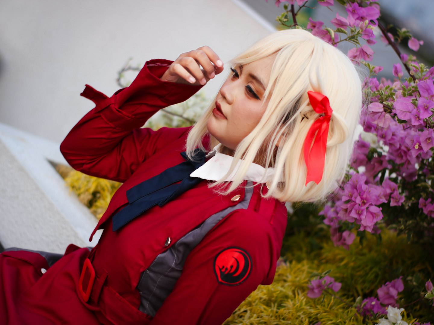 Asian creator in anime-inspired cosplay showing the visual style that defines the niche
