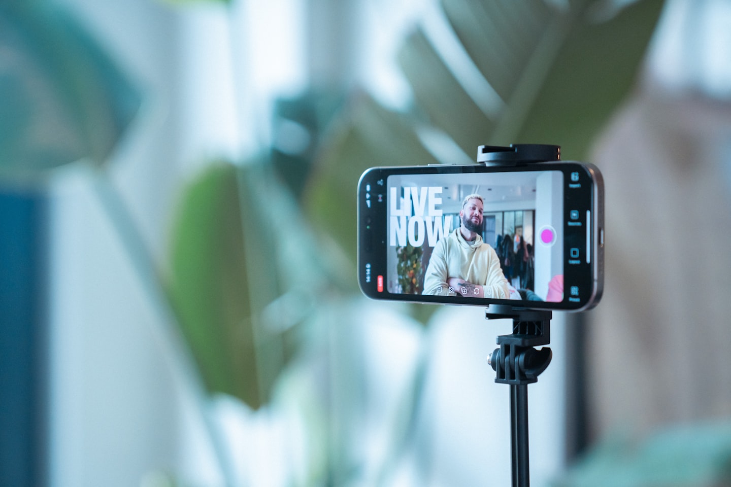 Creator live streaming from a bedroom studio, illustrating how recurring fan tips can happen