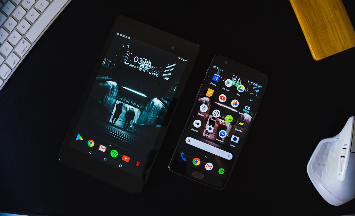 Mobile community app interface for member access