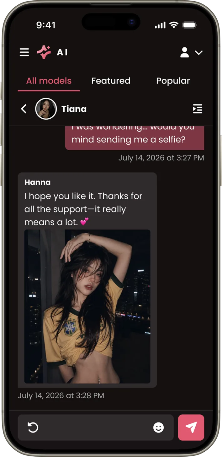 AI girlfriend chat with photo reply AI girlfriend chat with photo reply