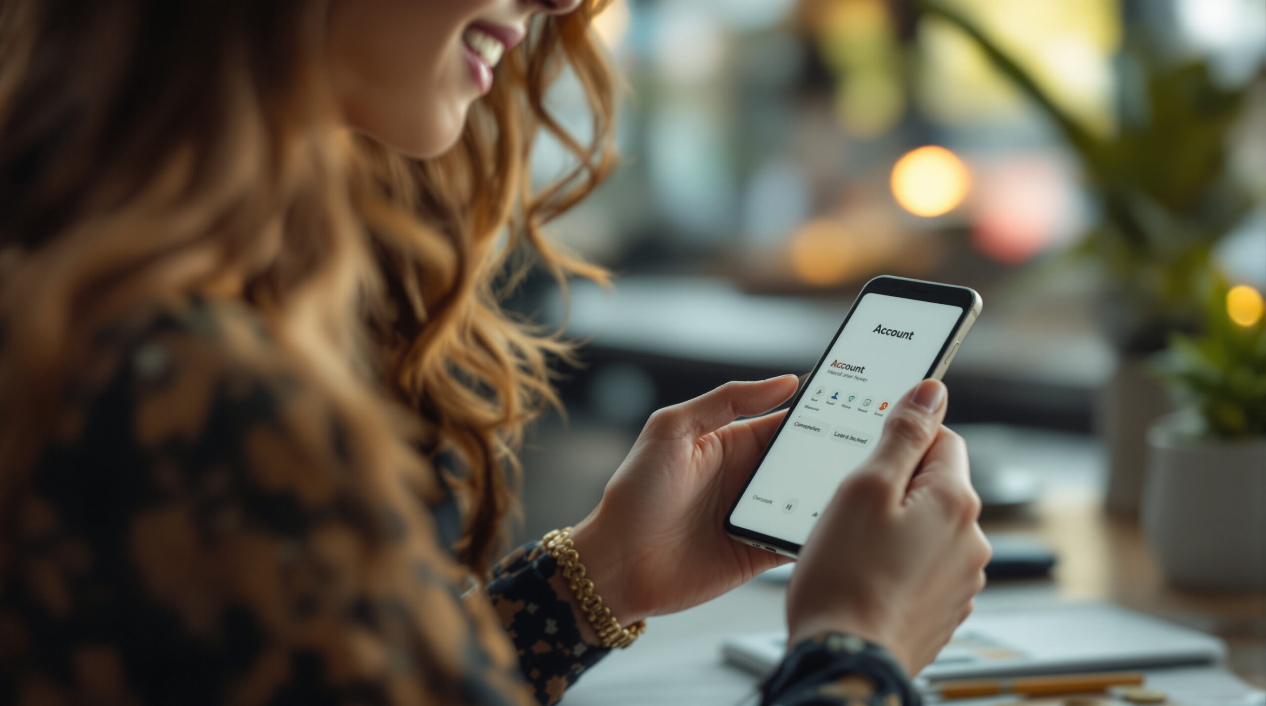 Mobile product interface for account access