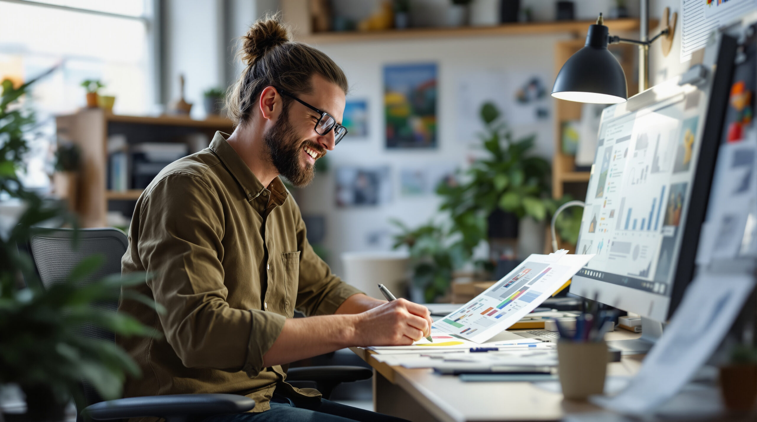 Founder planning a character content business