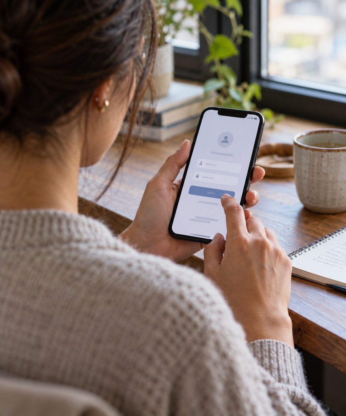 Mobile product interface for account access