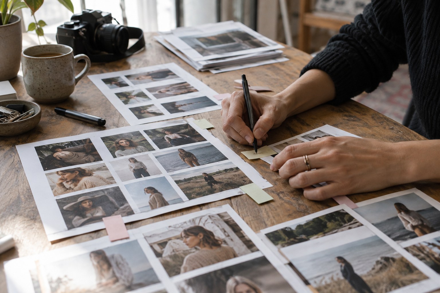 Creator labeling printed images by content purpose