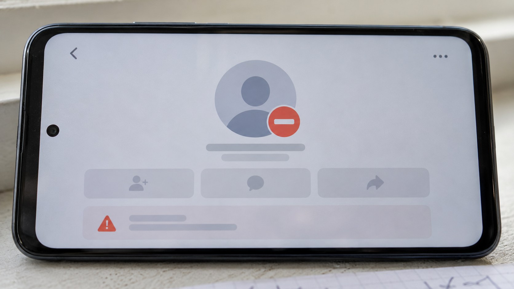 Mobile product interface for account access